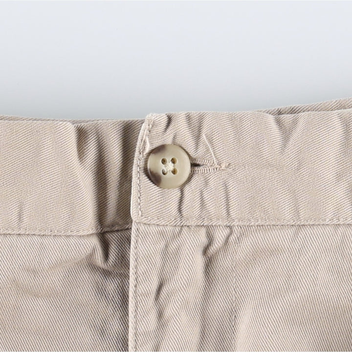 Ralph Lauren POLO by Ralph Lauren HAMMOND PANT, two-pleat chino pants, men's size W38 cotton Beige type Vintage Second Hand