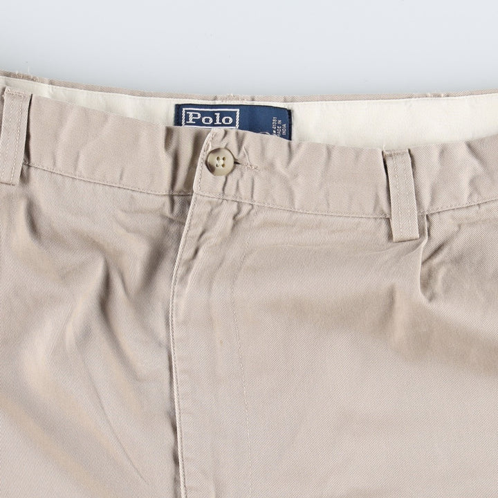 Ralph Lauren POLO by Ralph Lauren HAMMOND PANT, two-pleat chino pants, men's size W38 cotton Beige type Vintage Second Hand