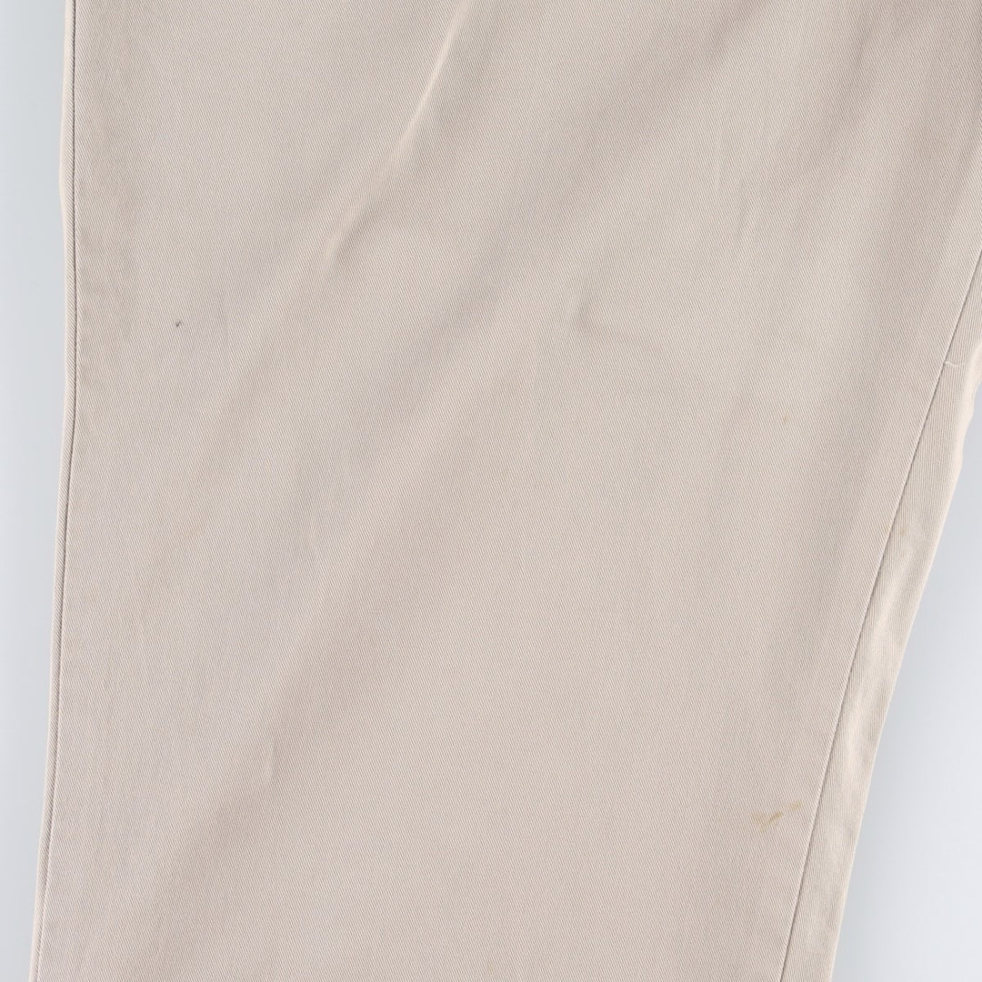 Ralph Lauren POLO by Ralph Lauren HAMMOND PANT, two-pleat chino pants, men's size W38 cotton Beige type Vintage Second Hand