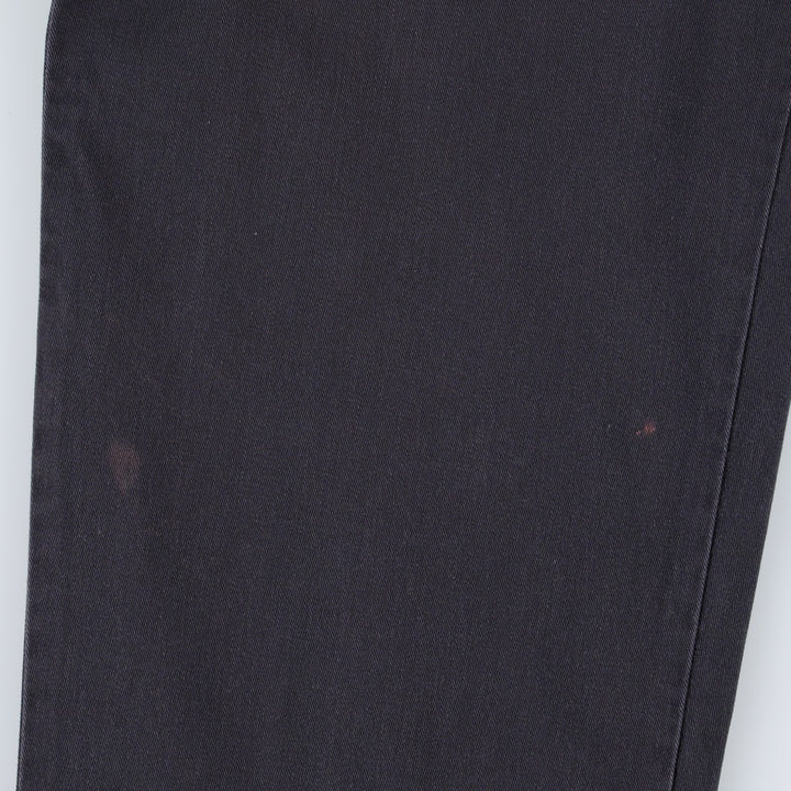 Ralph Lauren POLO by Ralph Lauren ANDREW PANT Two-pleat chino pants for men, equivalent to W34 cotton navy blue type Vintage Second Hand