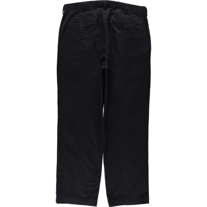 Ralph Lauren POLO by Ralph Lauren Chino Pants Men's W36 cotton black type Vintage Second Hand
