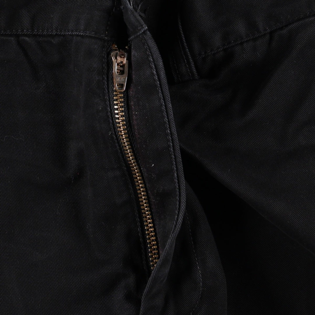 Ralph Lauren POLO by Ralph Lauren PRESTON PANT Chino pants for men, equivalent to w35 cotton black type Vintage Second Hand