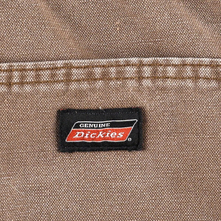 Dickies Duck Work Pants Men's W35 cotton brown type Vintage Second Hand