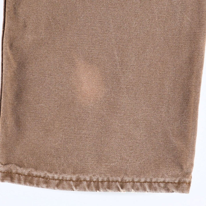 Dickies Duck Work Pants Men's W35 cotton brown type Vintage Second Hand