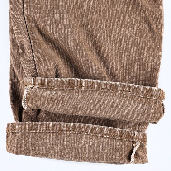 Dickies Duck Work Pants Men's W35 cotton brown type Vintage Second Hand