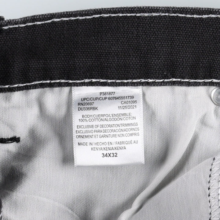 Dickies Duck Painter Pants Men's W32 equivalent cotton black type Vintage Second Hand