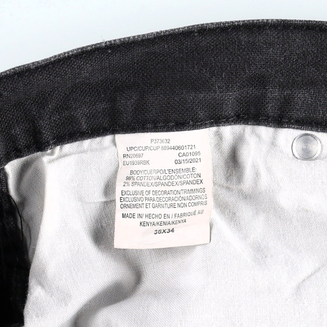 Dickies Duck Painter Pants Men's W36 cotton black type Vintage Second Hand