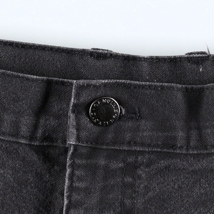 Dickies Duck Painter Pants Men's W36 cotton black type Vintage Second Hand