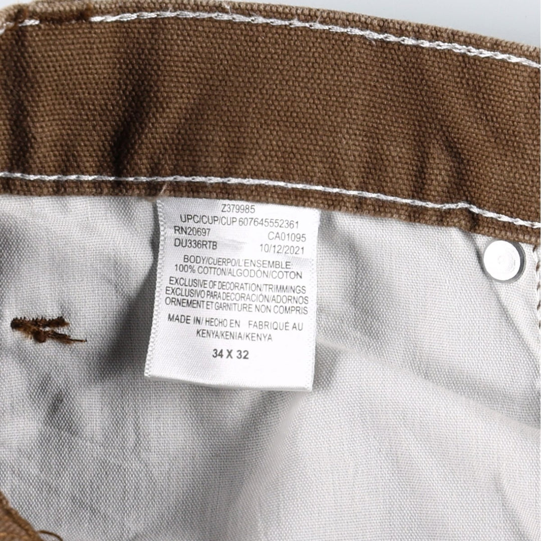 Dickies Duck Painter Pants Men's W33 equivalent cotton brown type Vintage Second Hand