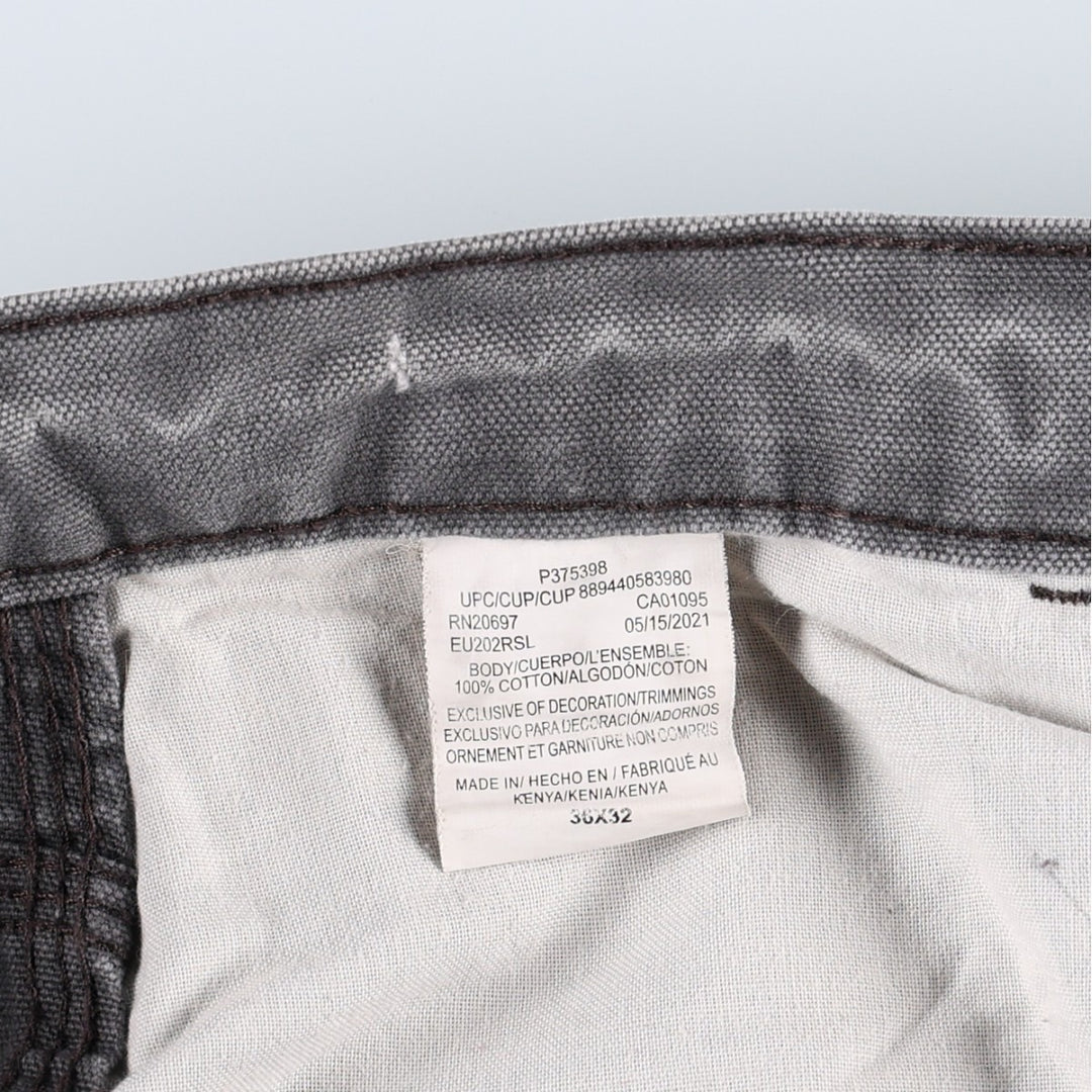 Dickies Duck Painter Pants Men's W37 cotton gray type Vintage Second Hand