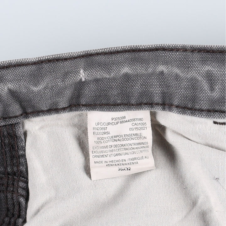 Dickies Duck Painter Pants Men's W37 cotton gray type Vintage Second Hand