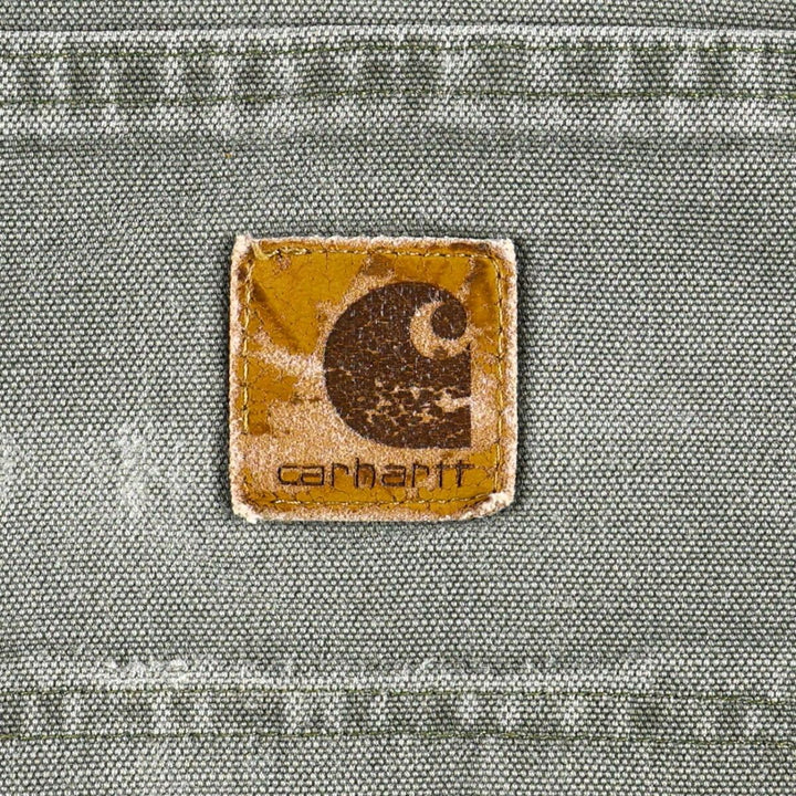Carhartt Duck Painter Pants, Men's, W36 equivalent cotton Khaki type Vintage Second Hand