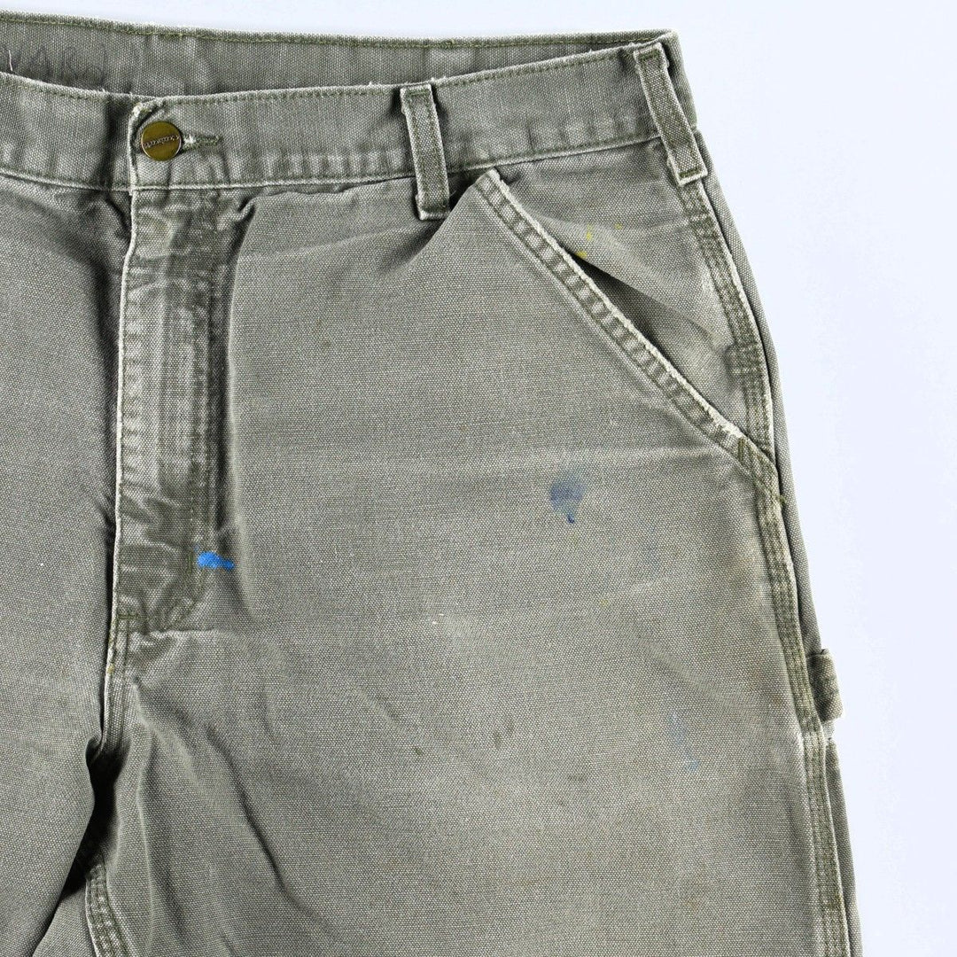 Carhartt Duck Painter Pants, Men's, W36 equivalent cotton Khaki type Vintage Second Hand