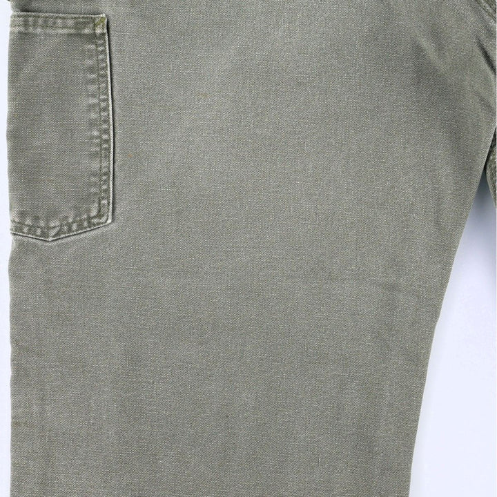 Carhartt Duck Painter Pants, Men's, W36 equivalent cotton Khaki type Vintage Second Hand