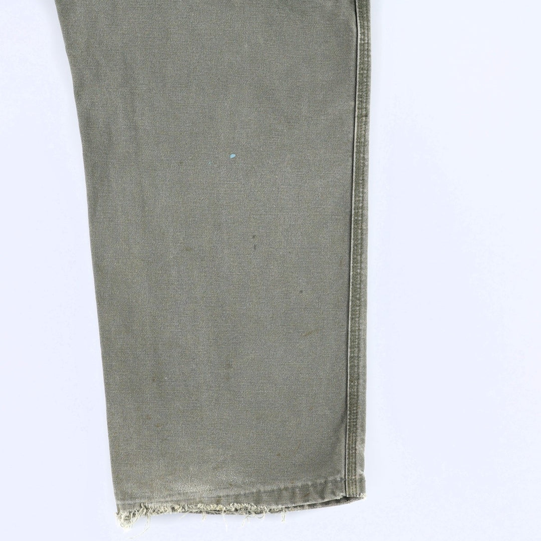 Carhartt Duck Painter Pants, Men's, W36 equivalent cotton Khaki type Vintage Second Hand