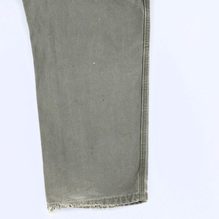 Carhartt Duck Painter Pants, Men's, W36 equivalent cotton Khaki type Vintage Second Hand