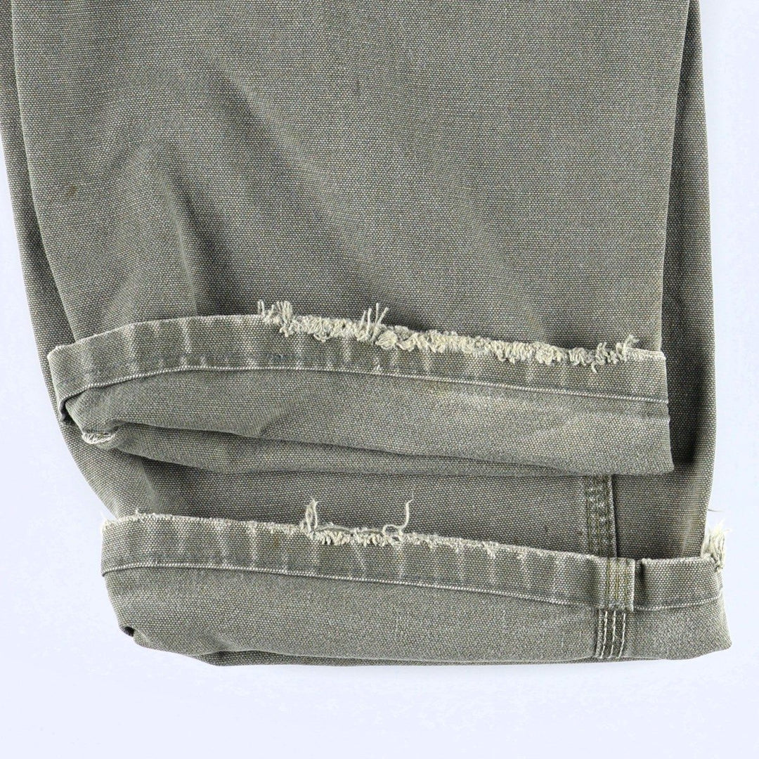 Carhartt Duck Painter Pants, Men's, W36 equivalent cotton Khaki type Vintage Second Hand
