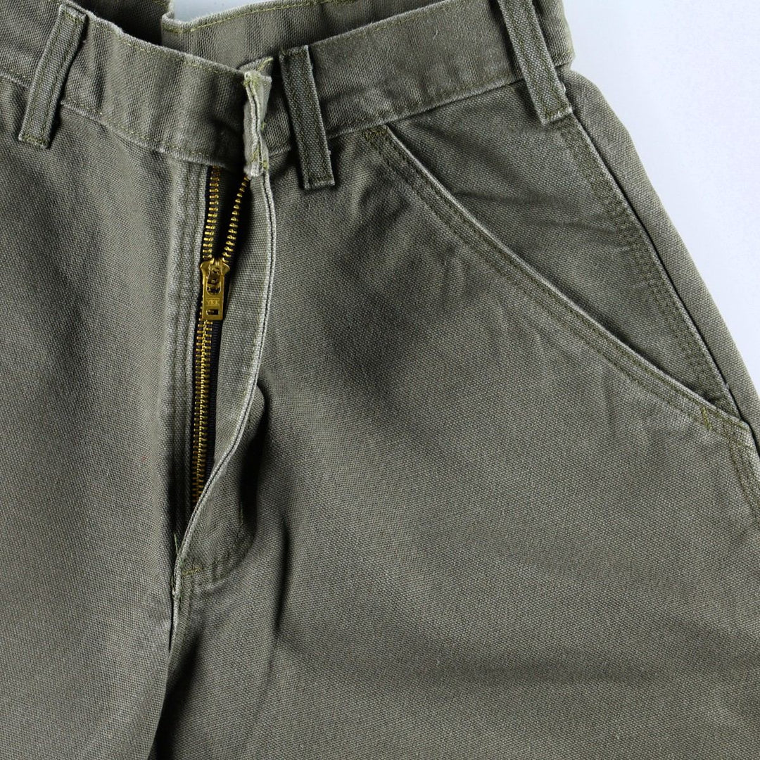 Carhartt Duck Painter Pants, Men's, W31 equivalent cotton Khaki type Vintage Second Hand