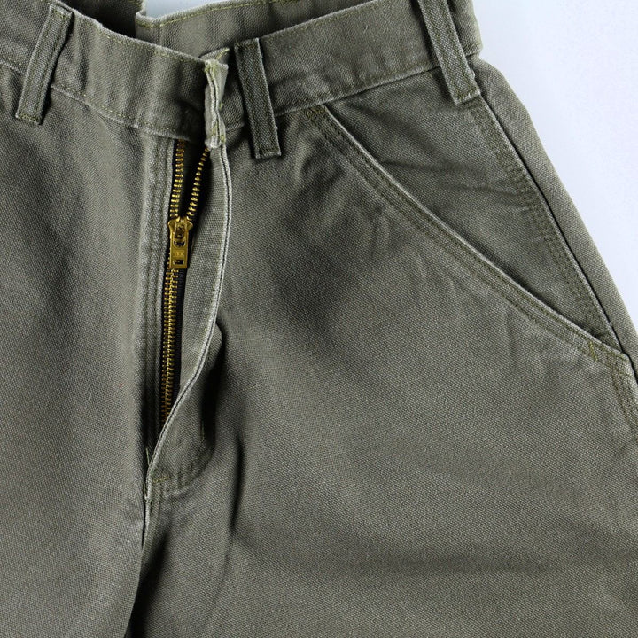 Carhartt Duck Painter Pants, Men's, W31 equivalent cotton Khaki type Vintage Second Hand