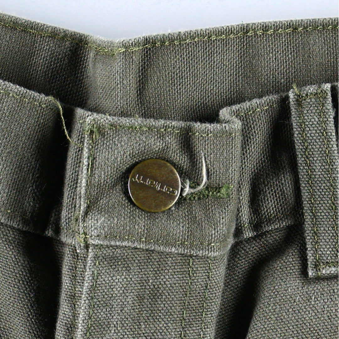 Carhartt Duck Painter Pants, Men's, W31 equivalent cotton Khaki type Vintage Second Hand