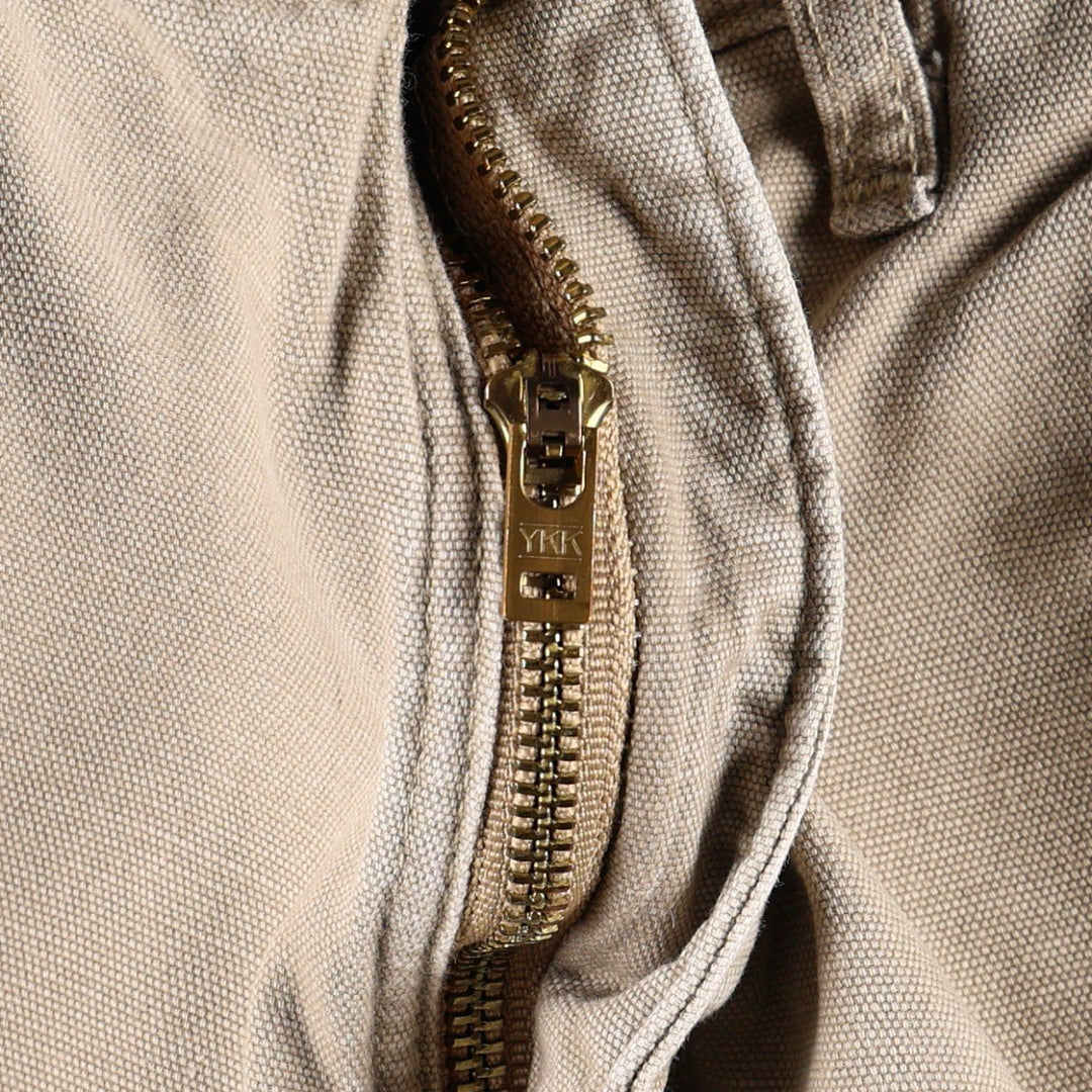 Carhartt Dungaree Fit Duck Work Pants, Men's, Size 35 cotton beige type brown Vintage Second Hand