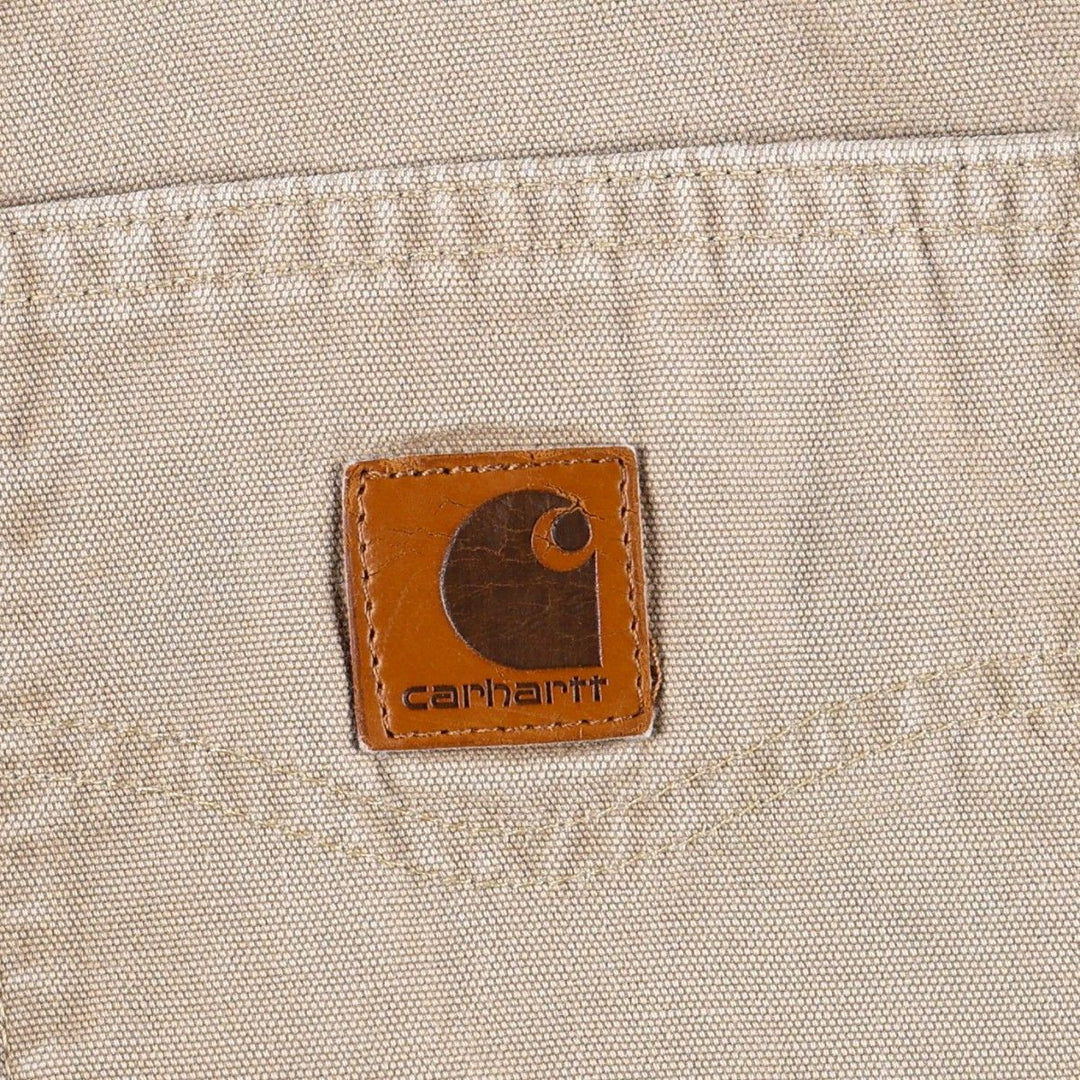 Carhartt Duck Painter Pants, Men's, W30 equivalent cotton beige type brown Vintage Second Hand