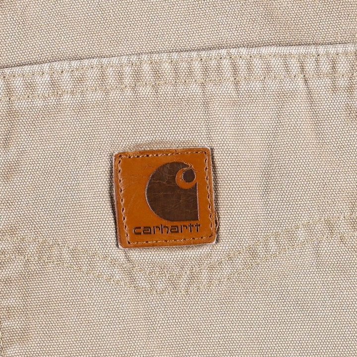 Carhartt Duck Painter Pants, Men's, W30 equivalent cotton beige type brown Vintage Second Hand