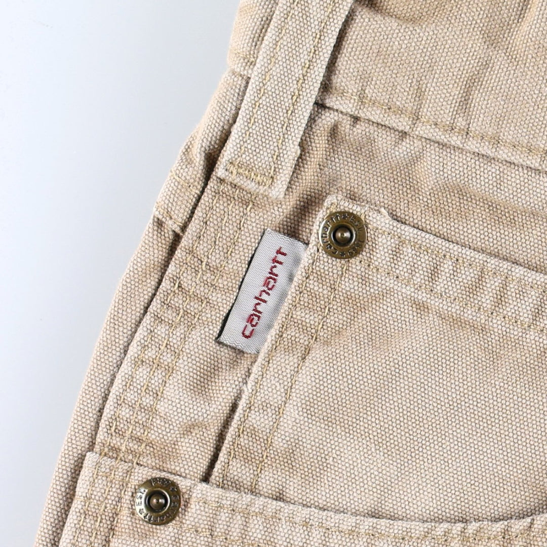 Carhartt Duck Painter Pants, Men's, W30 equivalent cotton beige type brown Vintage Second Hand