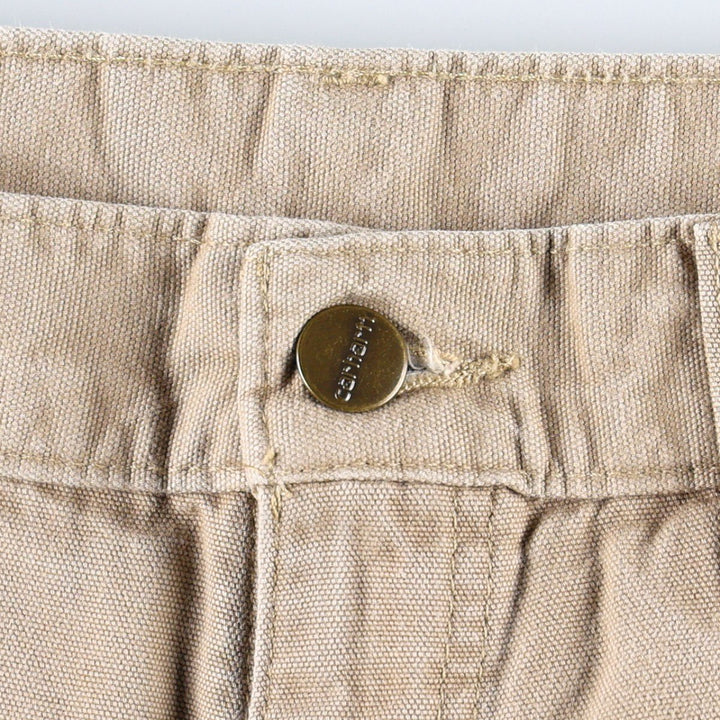 Carhartt Duck Painter Pants, Men's, W30 equivalent cotton beige type brown Vintage Second Hand