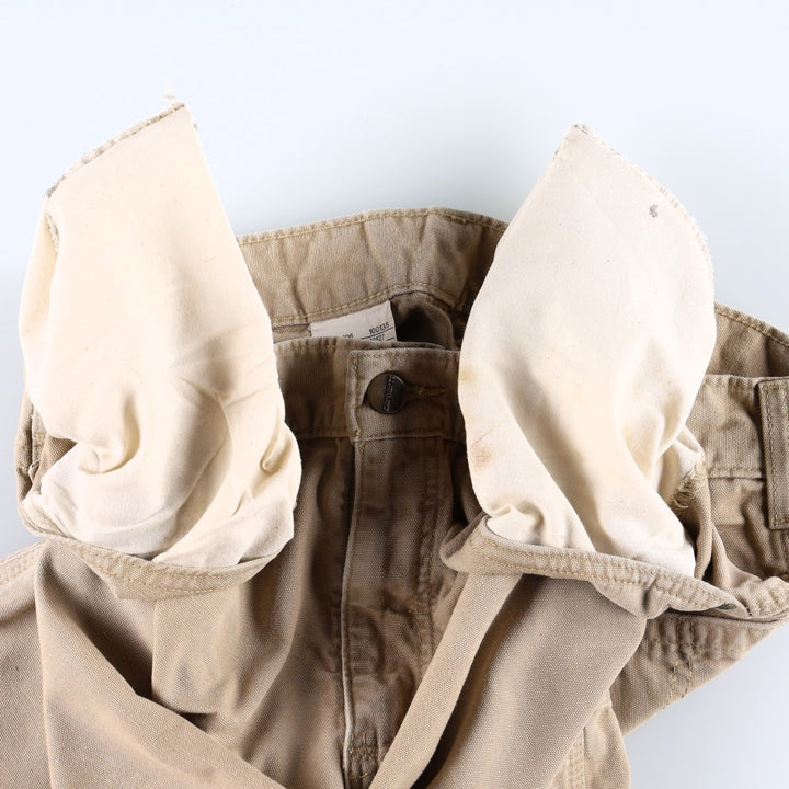 Carhartt Duck Painter Pants, Men's, W30 equivalent cotton beige type brown Vintage Second Hand