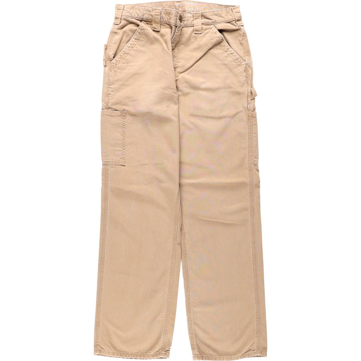 Carhartt Original Dungaree Fit Duck Painter Pants, Men's, W30 equivalent cotton Khaki type beige Vintage Second Hand