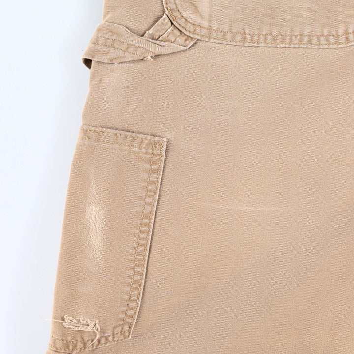 Carhartt Original Dungaree Fit Duck Painter Pants, Men's, W30 equivalent cotton Khaki type beige Vintage Second Hand