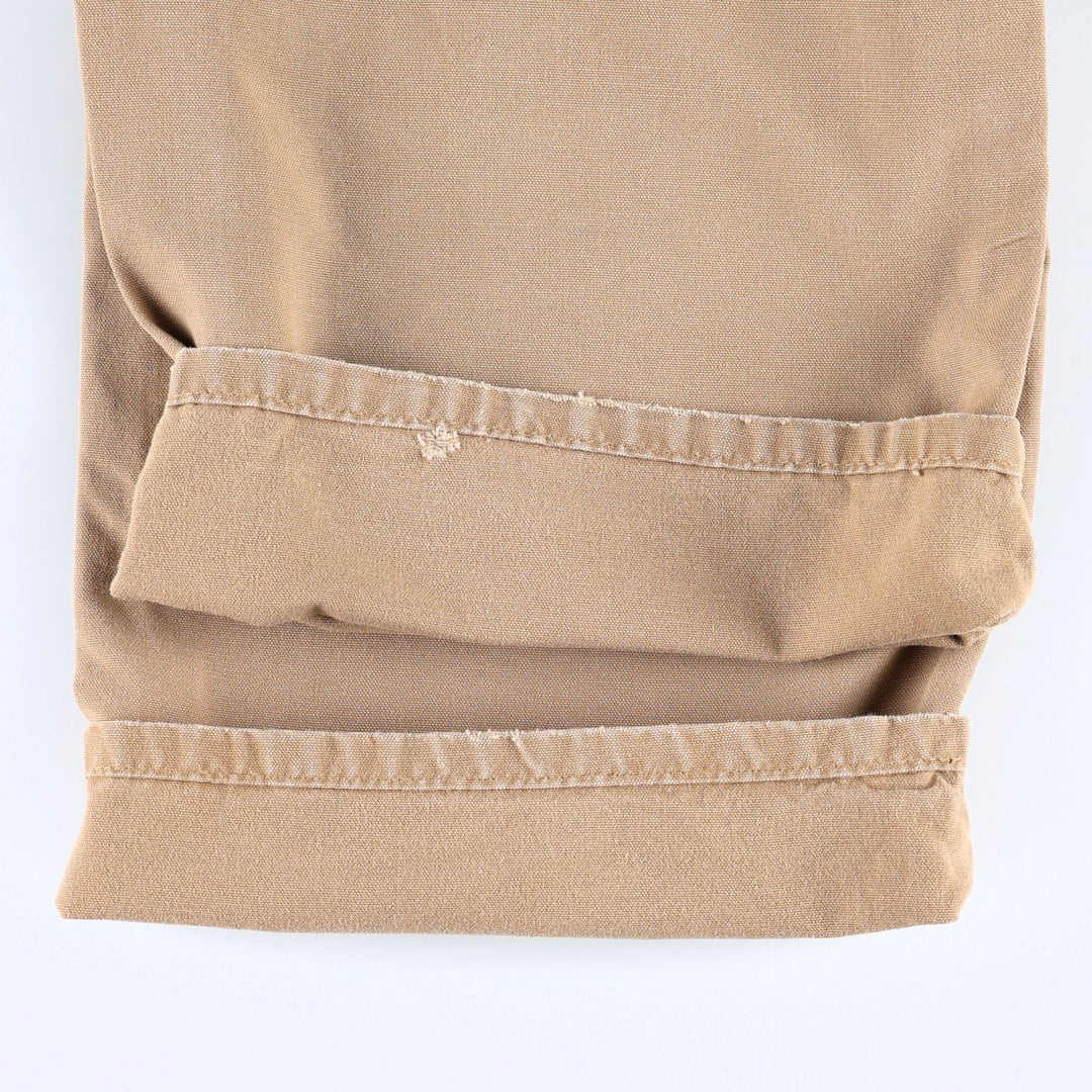 Carhartt Original Dungaree Fit Duck Painter Pants, Men's, W30 equivalent cotton Khaki type beige Vintage Second Hand