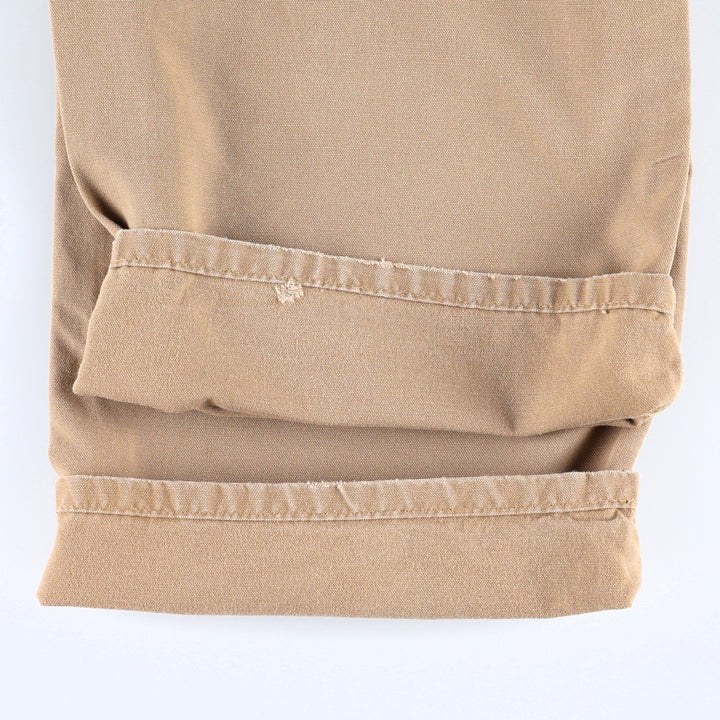 Carhartt Original Dungaree Fit Duck Painter Pants, Men's, W30 equivalent cotton Khaki type beige Vintage Second Hand