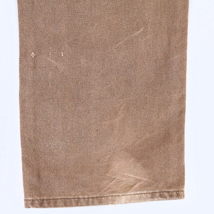 80s-90'S Carhartt Duck Painter Pants, Made in USA, Men's Size W32 (approx.), Vintage cotton brown type Vintage Second Hand
