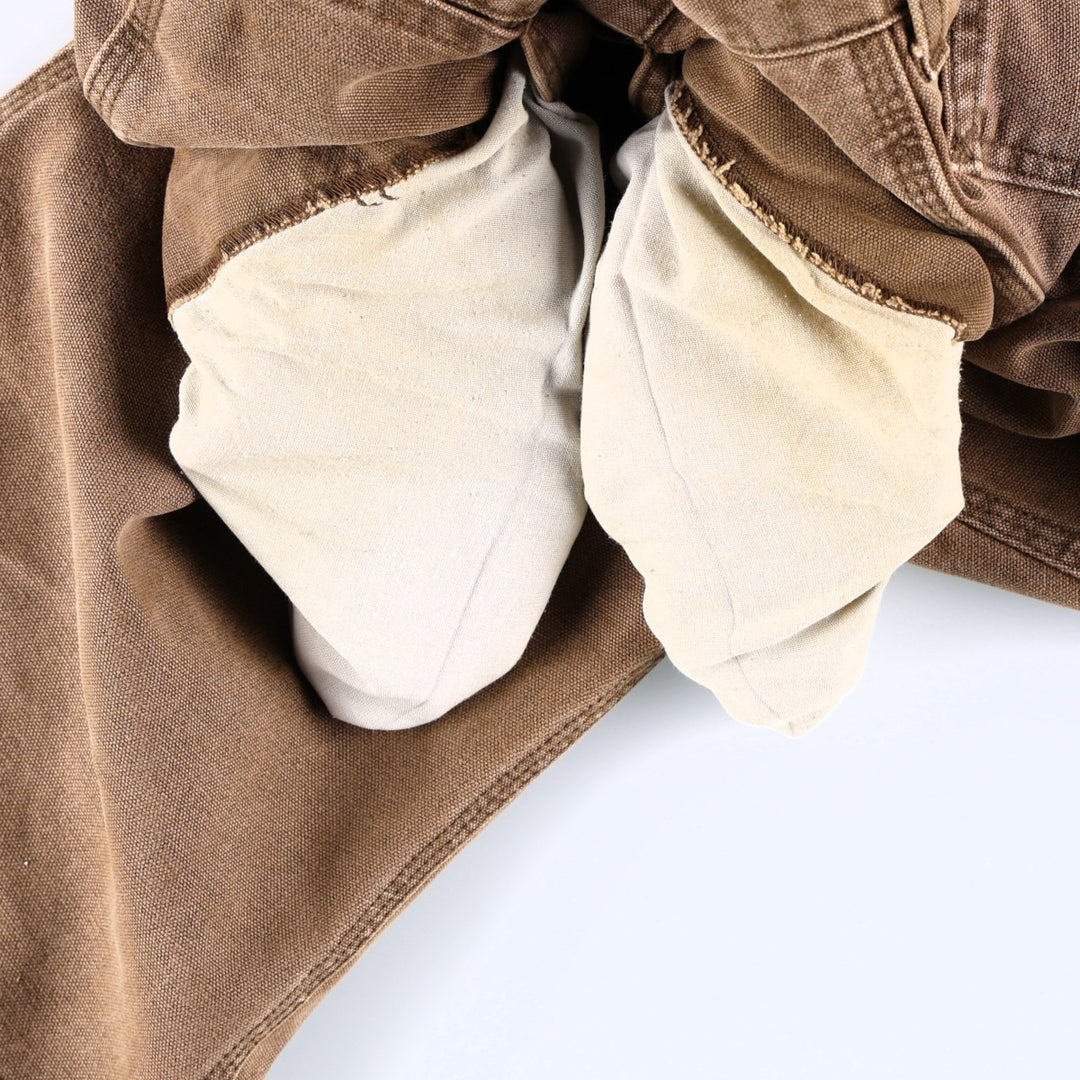 80s-90'S Carhartt Duck Painter Pants, Made in USA, Men's Size W32 (approx.), Vintage cotton brown type Vintage Second Hand