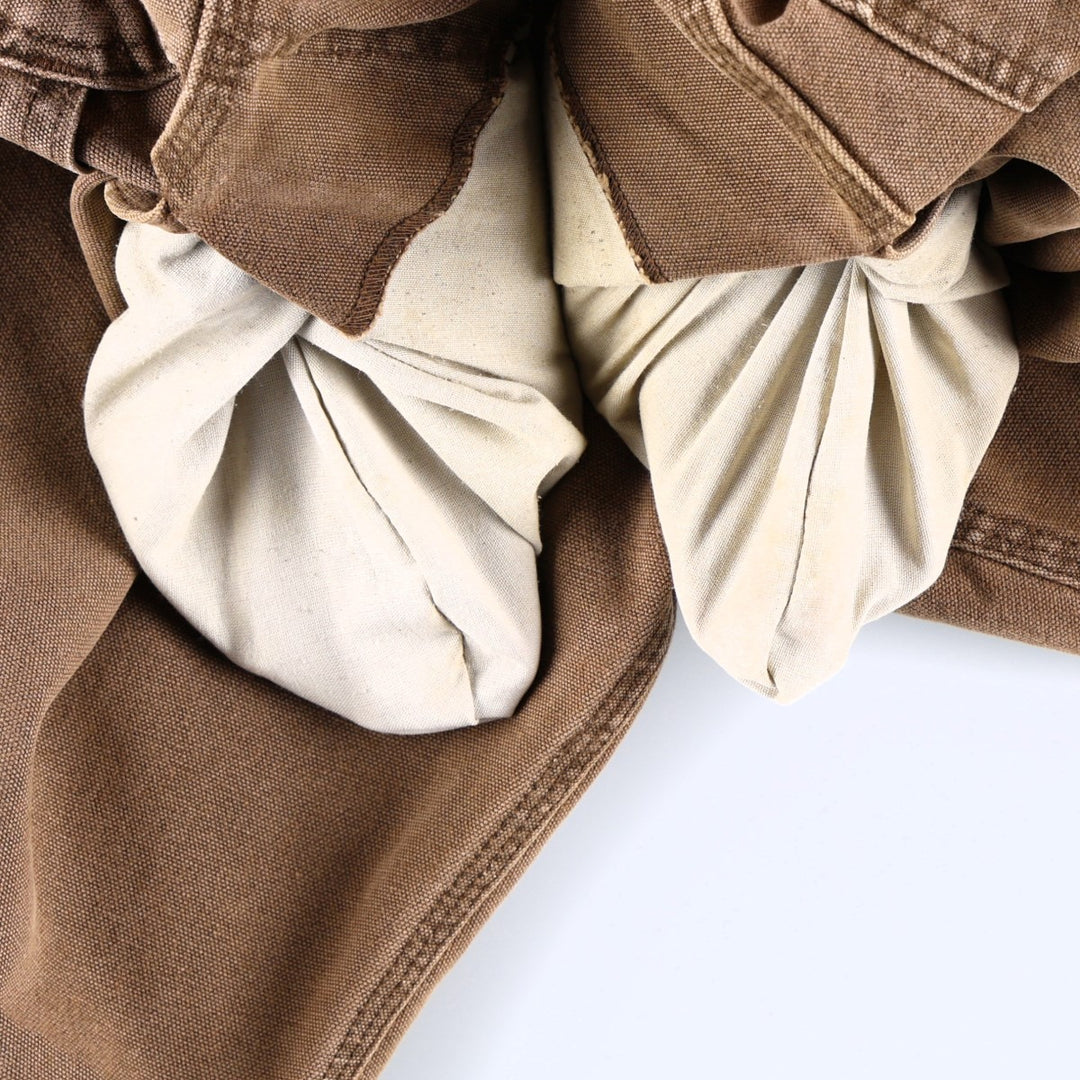 80s-90'S Carhartt Duck Painter Pants, Made in USA, Men's Size W32 (approx.), Vintage cotton brown type Vintage Second Hand