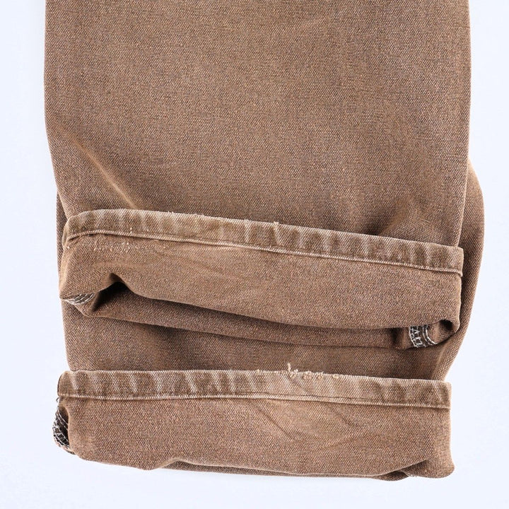 80s-90'S Carhartt Duck Painter Pants, Made in USA, Men's Size W32 (approx.), Vintage cotton brown type Vintage Second Hand