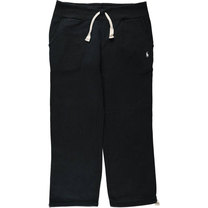 Ralph Lauren POLO by Ralph Lauren sweatpants, men's size M cotton black type Vintage Second Hand