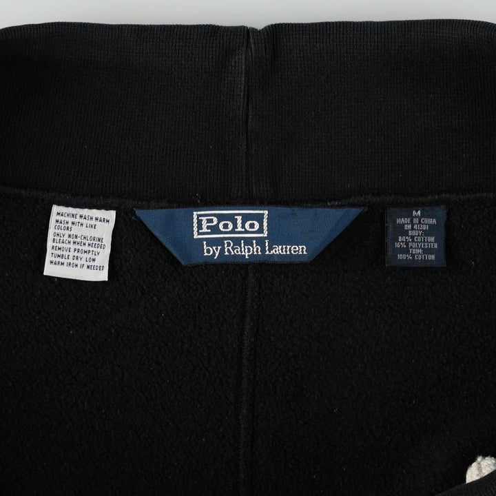 Ralph Lauren POLO by Ralph Lauren sweatpants, men's size M cotton black type Vintage Second Hand