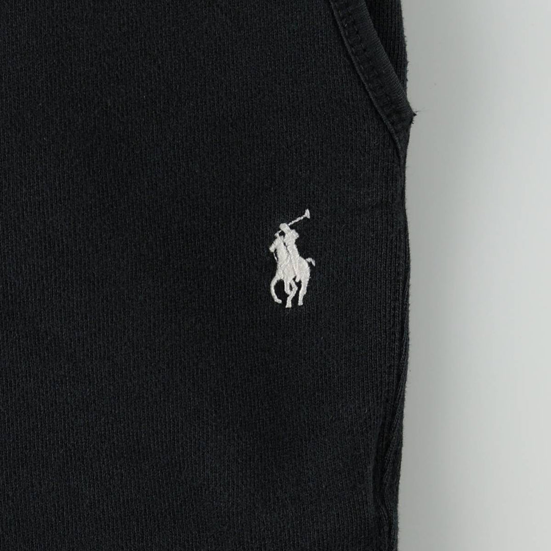 Ralph Lauren POLO by Ralph Lauren sweatpants, men's size M cotton black type Vintage Second Hand