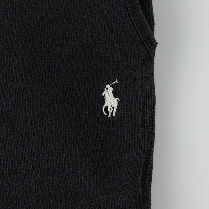 Ralph Lauren POLO by Ralph Lauren sweatpants, men's size M cotton black type Vintage Second Hand