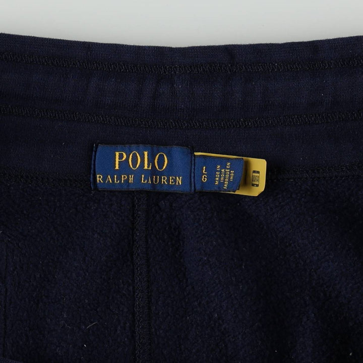 Ralph Lauren POLO RALPH LAUREN sweatpants, men's size L cotton navy blue type Vintage Second Hand