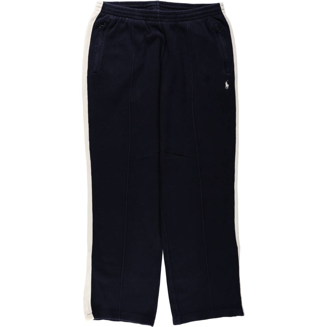 Ralph Lauren POLO by Ralph Lauren sweatpants, men's XL size cotton navy blue type Vintage Second Hand