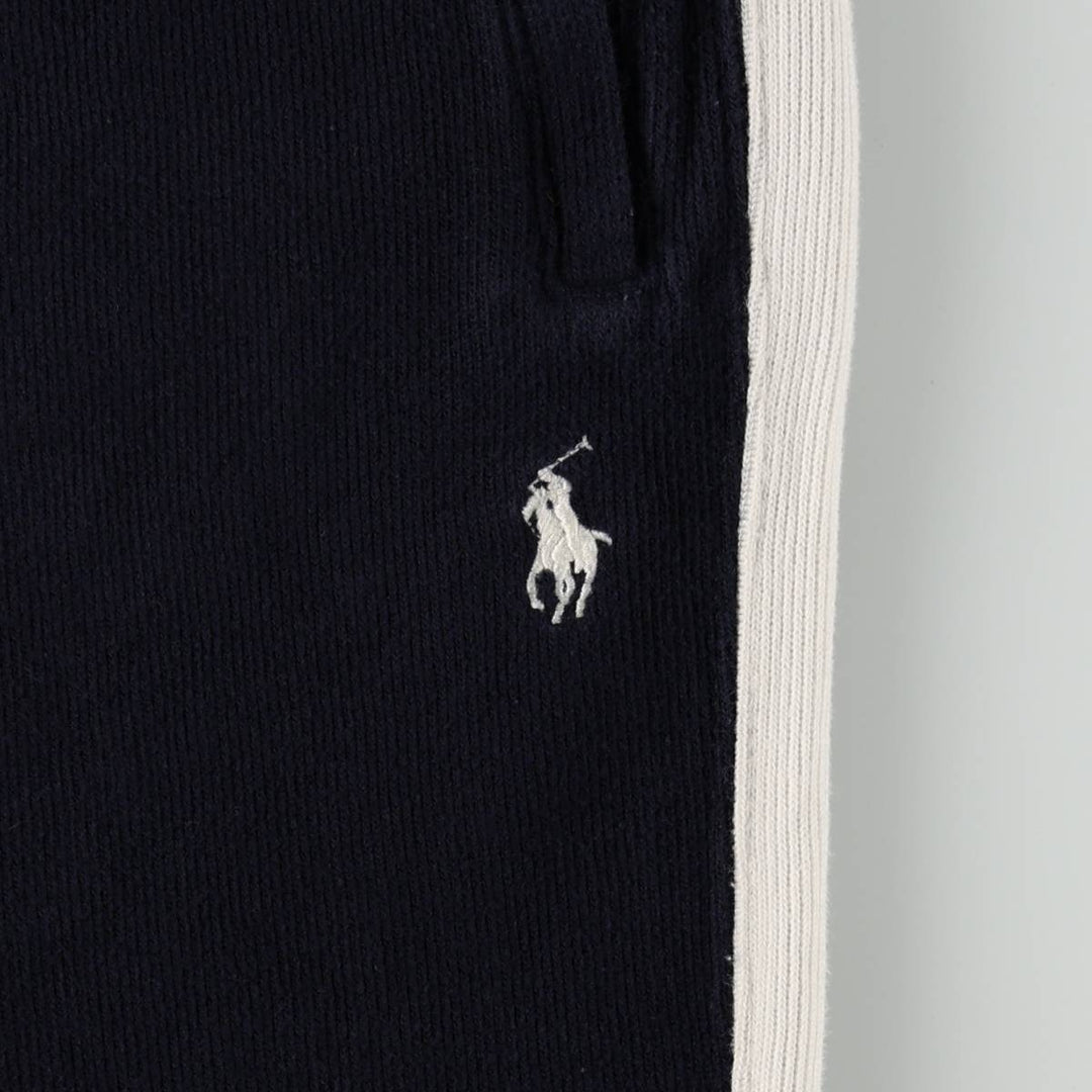 Ralph Lauren POLO by Ralph Lauren sweatpants, men's XL size cotton navy blue type Vintage Second Hand