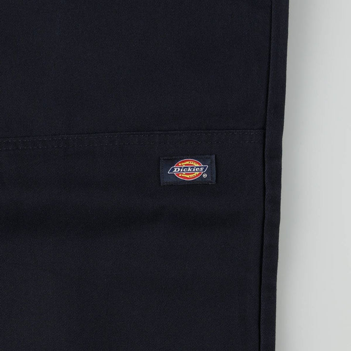 Dickies Loose Fit Double Knee Work Pants Men's W36 polyester navy blue type Vintage Second Hand