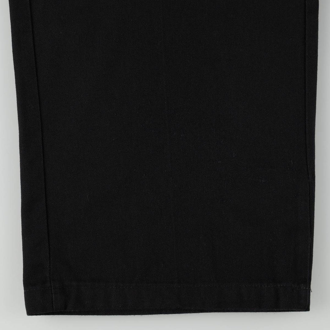 Dickies Double Knee Work Pants, Made in Canada, Men's Size W34 (approx.) polyester black type Vintage Second Hand