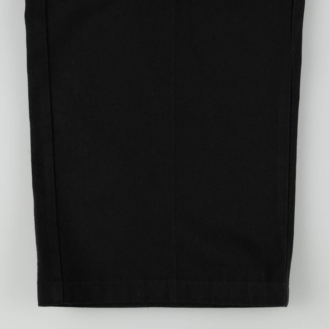 Dickies Double Knee Work Pants, Made in Canada, Men's Size W34 (approx.) polyester black type Vintage Second Hand