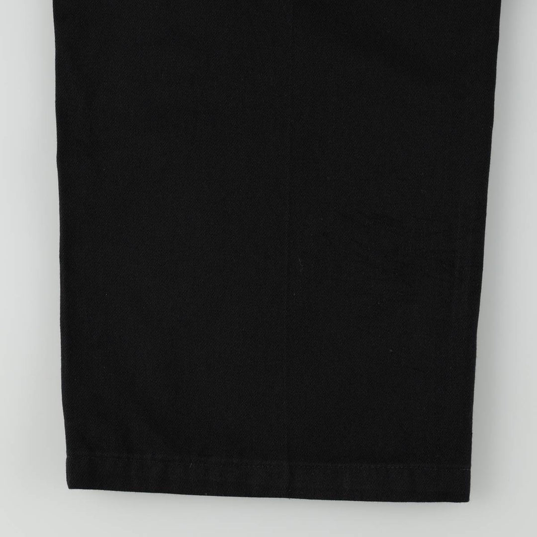 Dickies Double Knee Work Pants, Made in Canada, Men's Size W34 (approx.) polyester black type Vintage Second Hand
