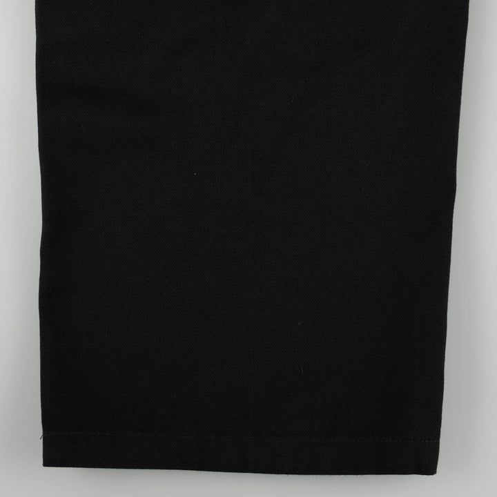 Dickies Double Knee Work Pants, Made in Canada, Men's Size W34 (approx.) polyester black type Vintage Second Hand